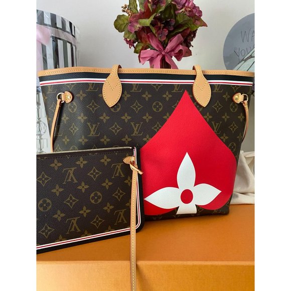 Louis Vuitton Game On MM Neverfull w/pouch NEW - Picture 3 of 4